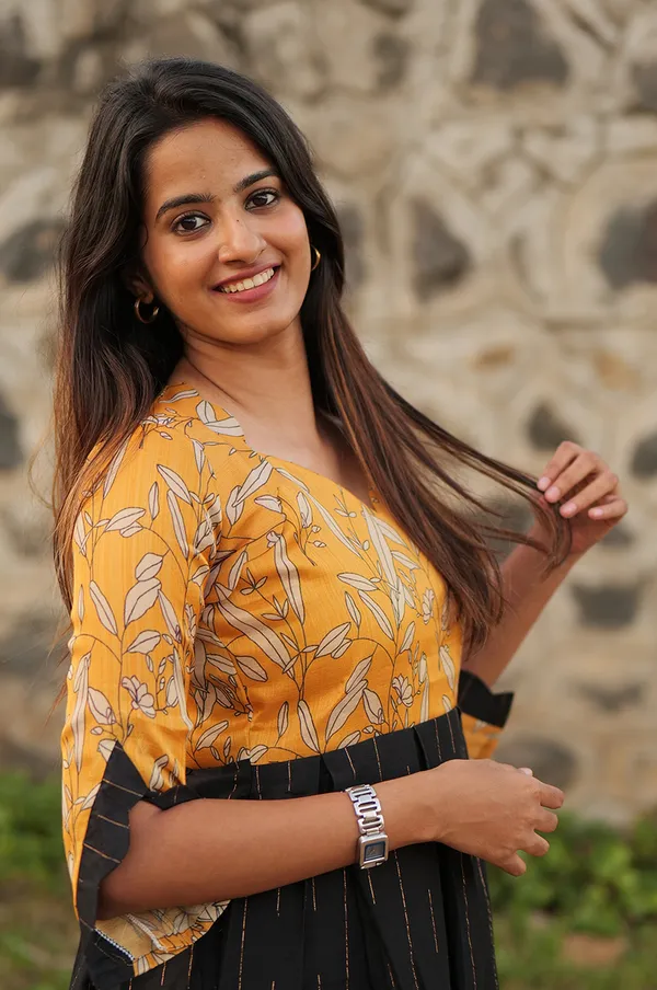 Amber_Noir_Silk_Slub_Maxi_In_Mustard_Black