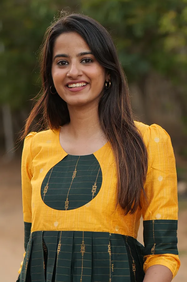 Sundari_Yellow_Green_Ethnic_Silk_Maxi_Dress