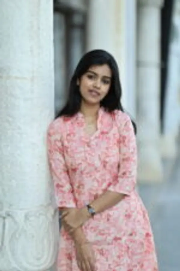 Peach_Floral_Printed_Cotton_Maxi_Dress_Elegant_Comfortable_Everyday_Wear