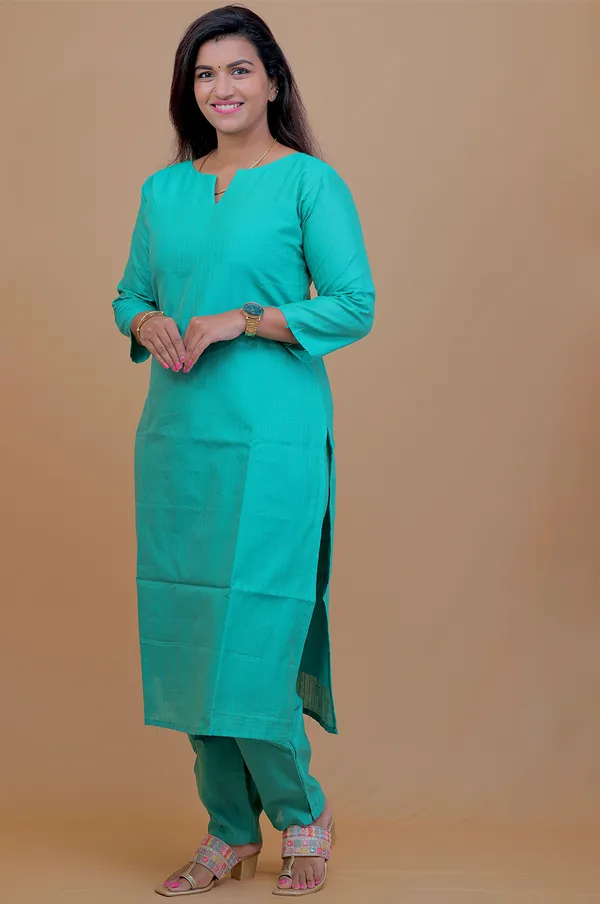 Turquoise_Blue_Co_Ord_Set_Breezy_Cotton_Chic