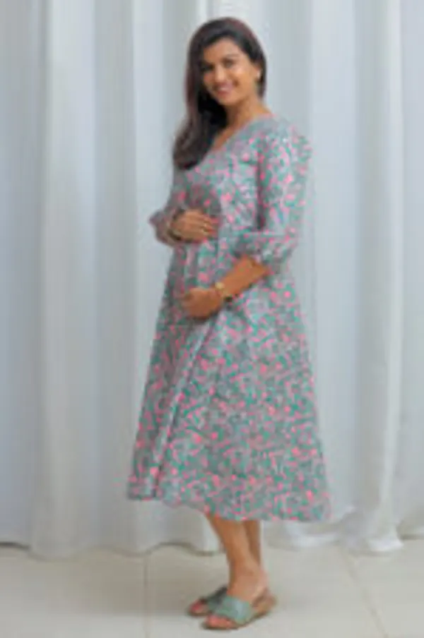 Petal_Play_Slub_Cotton_Floral_Maxi_Frock