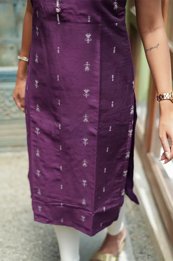 Mulberry_Bliss_Handloom_Cotton_Kurti