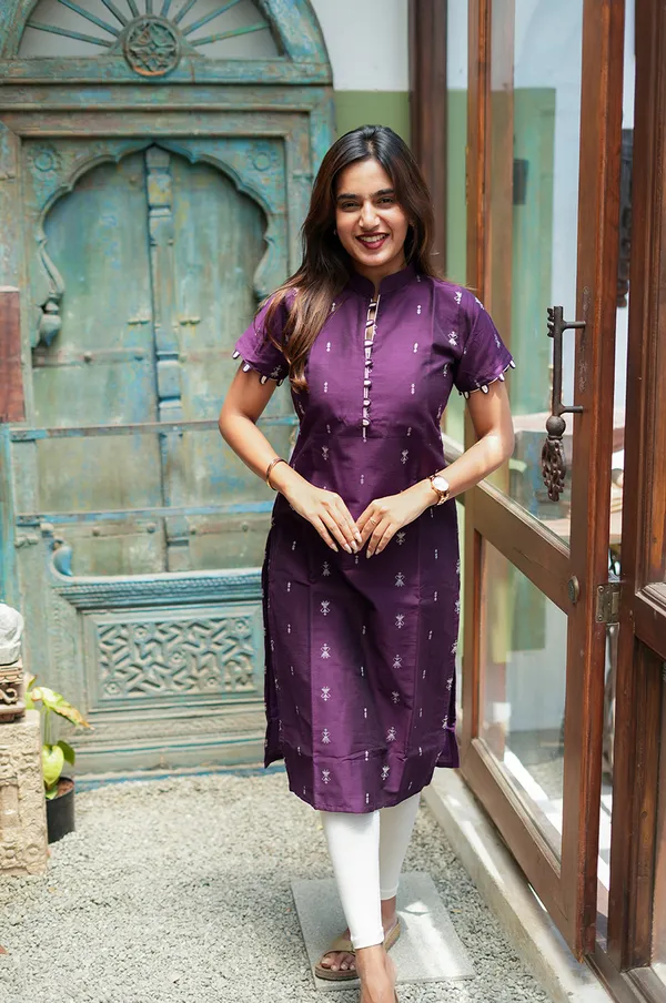 Mulberry_Bliss_Handloom_Cotton_Kurti