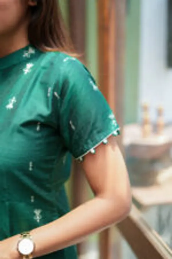 Emerald_Charm_Handloom_Cotton_Kurti