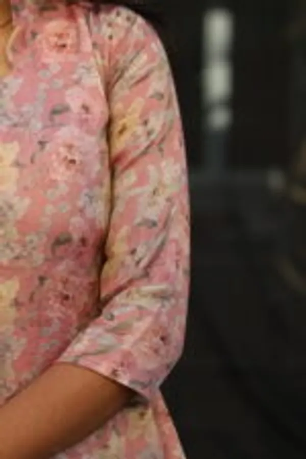 Pink_Floral_Cotton_Maxi_Frock_Elegant_Everyday_Wear