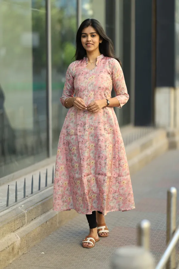 Pink_Floral_Cotton_Maxi_Frock_Elegant_Everyday_Wear