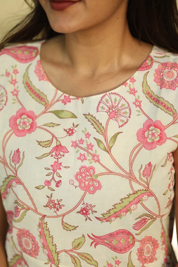 Ivory_Floral_Cotton_Coord_Set_Stylish_Everyday_Comfort