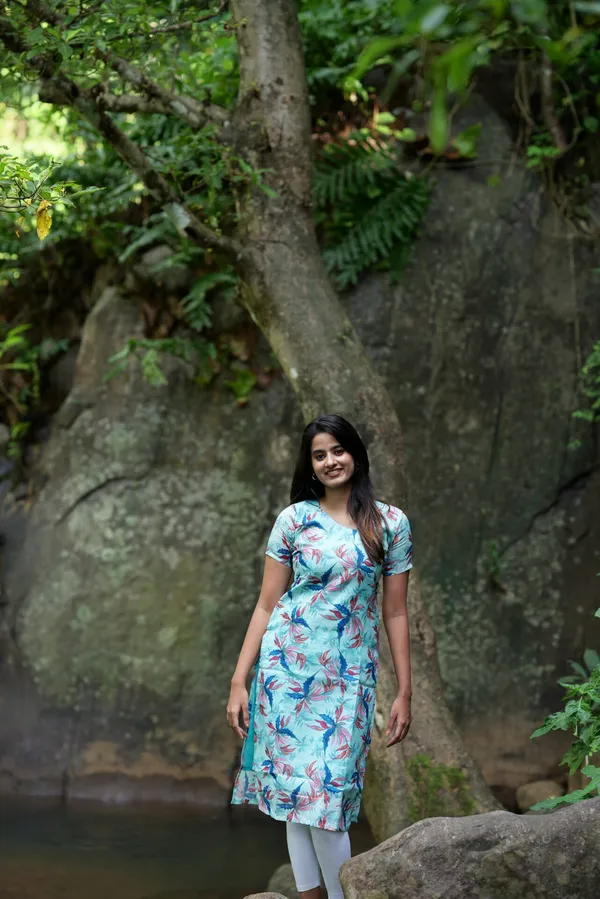 Blue_Linen_Cotton_Printed_Kurti_Casual_Everyday_Wear