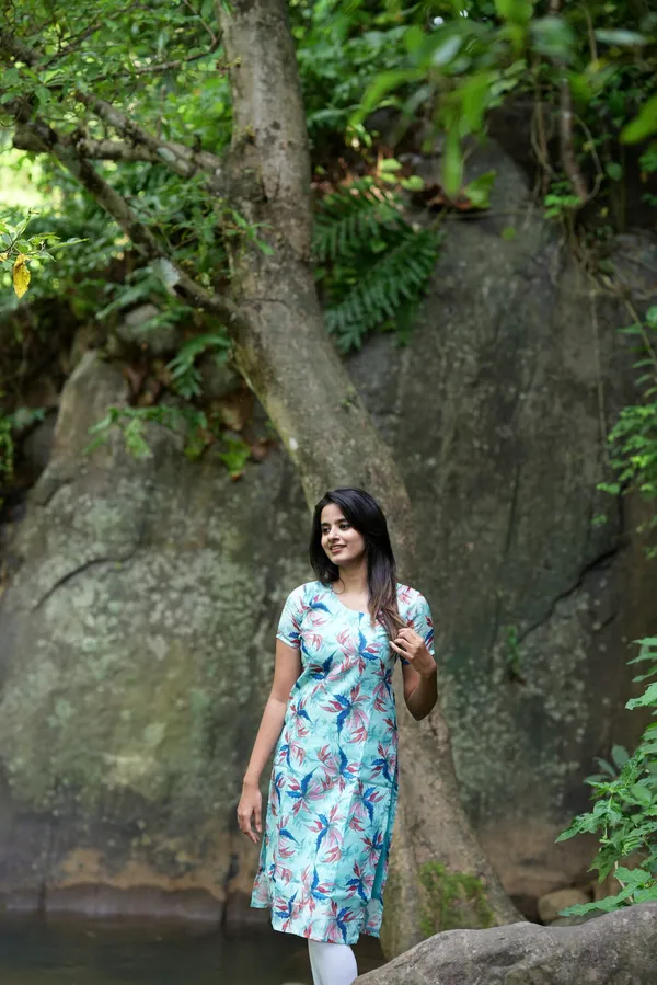 Blue_Linen_Cotton_Printed_Kurti_Casual_Everyday_Wear