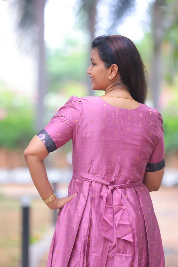 Pink_Silk_Cotton_Maternity_Maxi_Dress_Elegant_Everyday