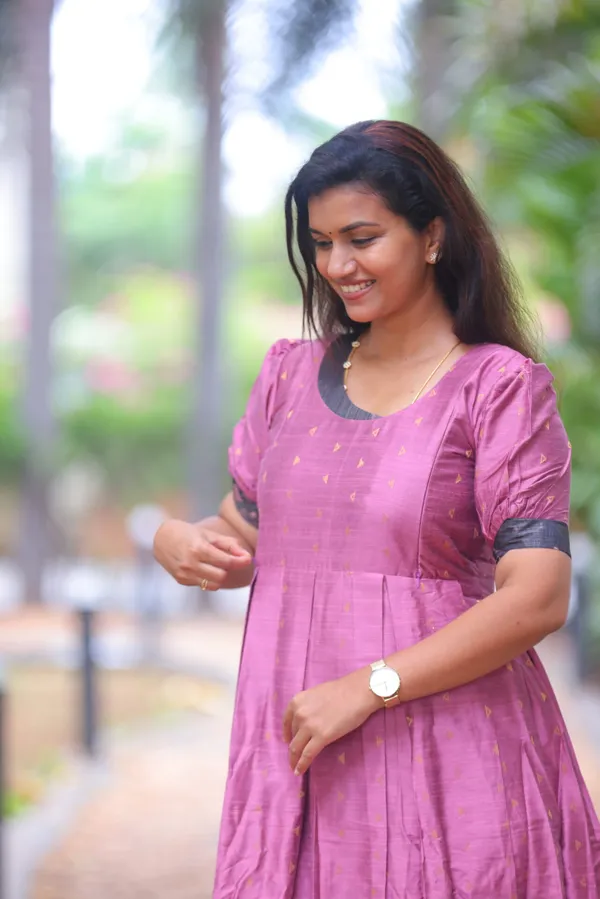 Pink_Silk_Cotton_Maternity_Maxi_Dress_Elegant_Everyday