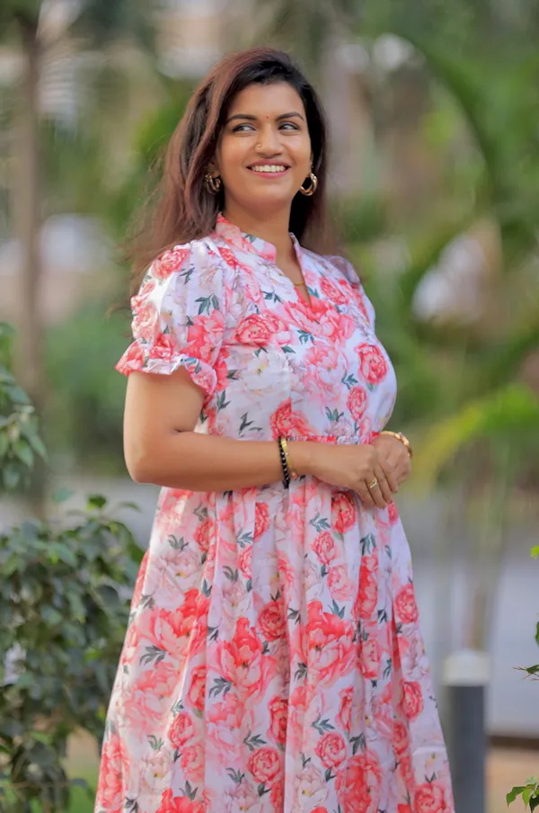 Rosebelle_Slub_Cotton_Maxi_Frock_In_Rosy_Bloom