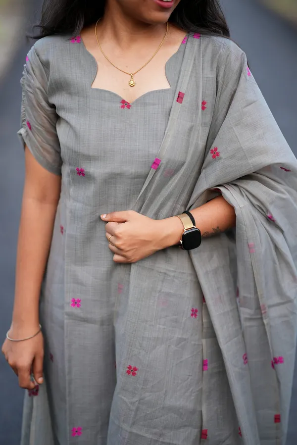 Ashbloom_Cotton_Kurti_Set