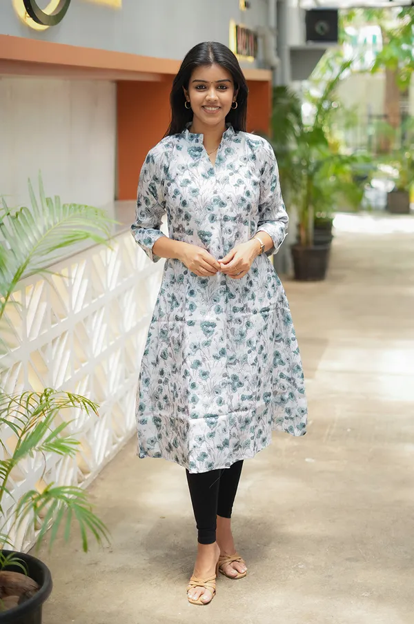 White_Floral_Cotton_Maxi_Dress_Elegant_Everyday_Comfort_Wear