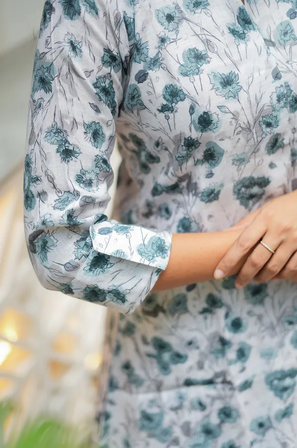 White_Floral_Cotton_Maxi_Dress_Elegant_Everyday_Comfort_Wear
