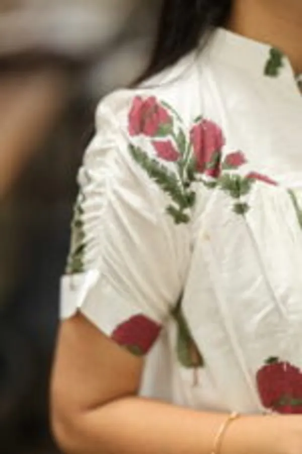 White_Maroon_Floral_Cotton_Co_Ord_Set_Elegant_Everyday_Comfort_Wear
