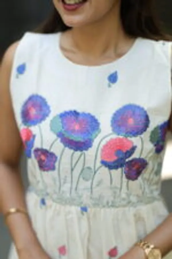 Ivory_Cotton_Embroidered_Maxi_Frock_With_Floral_Detailing_Elegant_Everyday_Festive_Wear