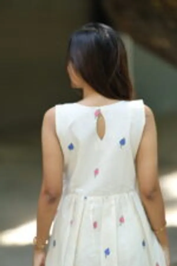 Ivory_Cotton_Embroidered_Maxi_Frock_With_Floral_Detailing_Elegant_Everyday_Festive_Wear