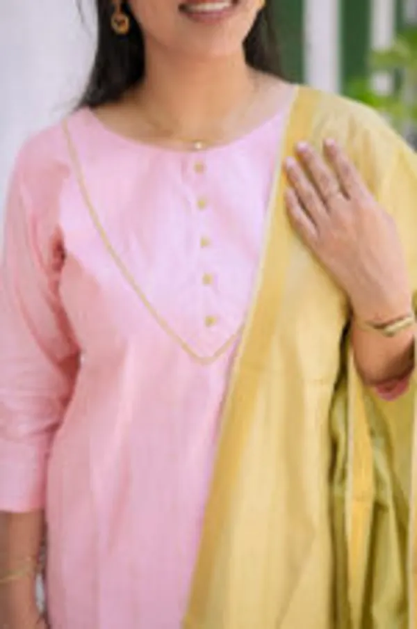 Sunblush_Charm_Tissue_Cotton_Kurti_Set