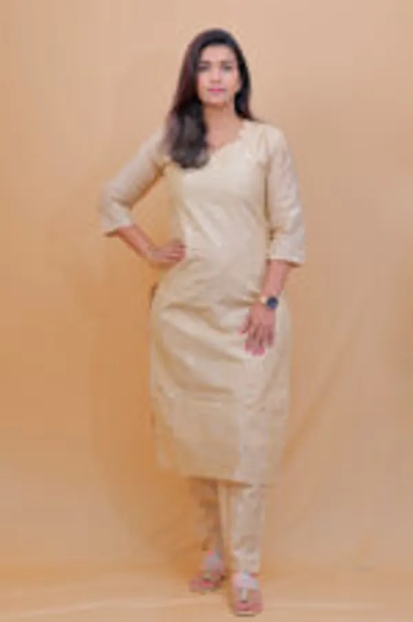 Sandal_White_Dot_Cotton_Co_Ord_Set_Subtle_Smart