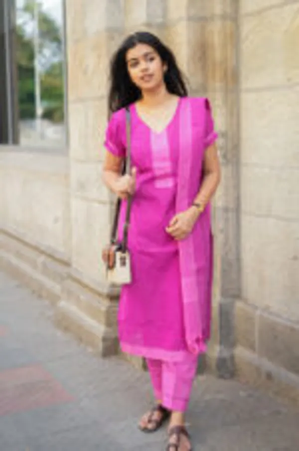 Pretty_In_Pink_South_Cotton_Kurti_Set_With_Tassel_Dupatta