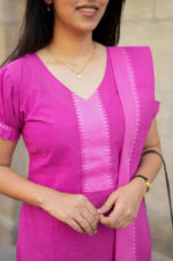 Pretty_In_Pink_South_Cotton_Kurti_Set_With_Tassel_Dupatta