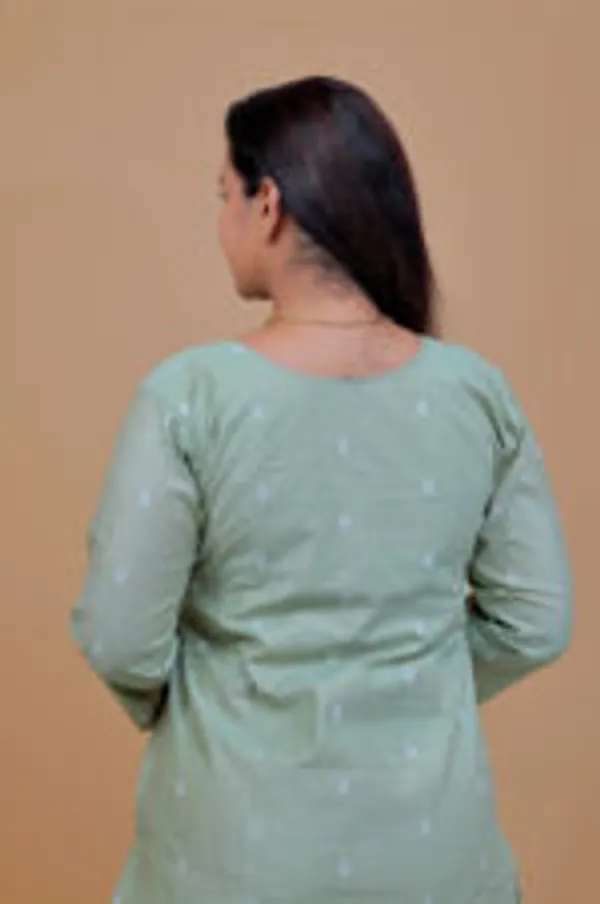 Olive_Green_Dot_Cotton_Co_Ord_Set