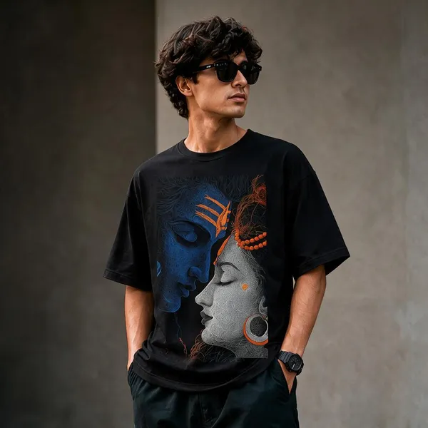Black_French_Terry_Cotton_Oversized_Graphic_T-Shirt_For_Men