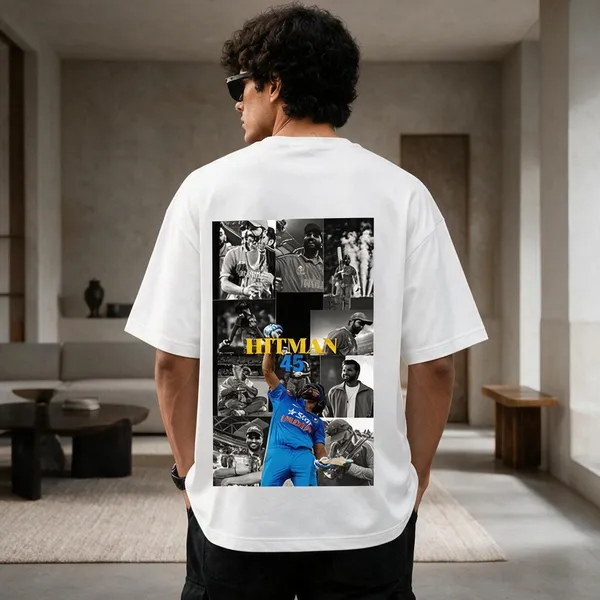 White_French_Terry_Cotton_Oversized_Graphic_T-Shirt_For_Men