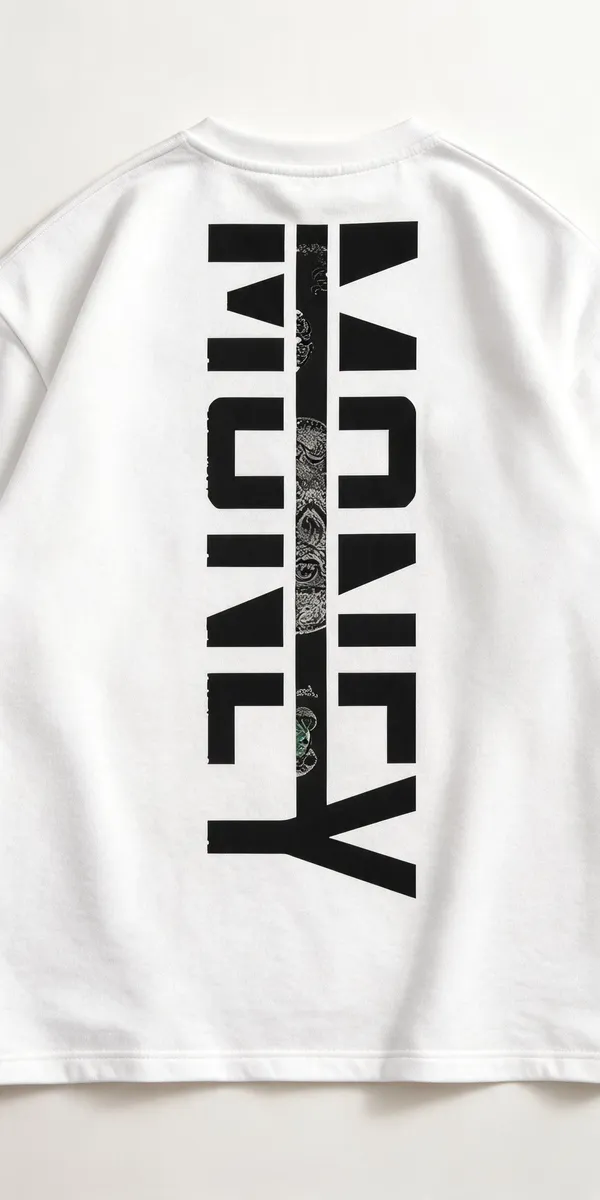 White_French_Terry_Cotton_Oversized_Graphic_T-Shirt_For_Men