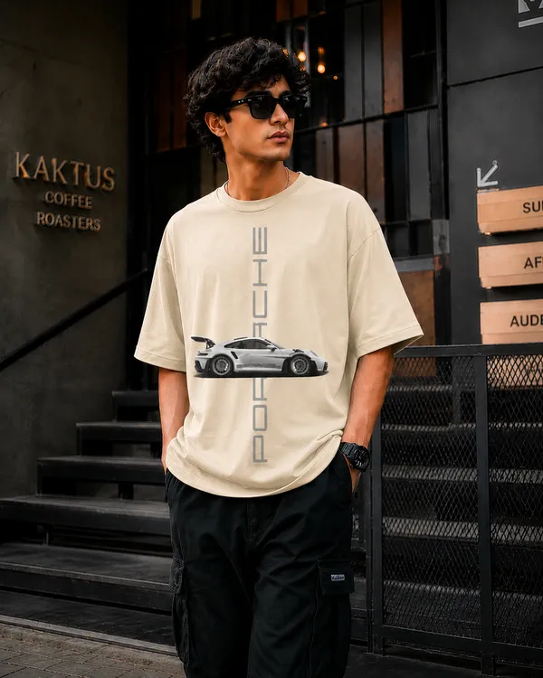 Off_White_French_Terry_Cotton_Oversized_Car_Graphic_T-Shirt_For_Men