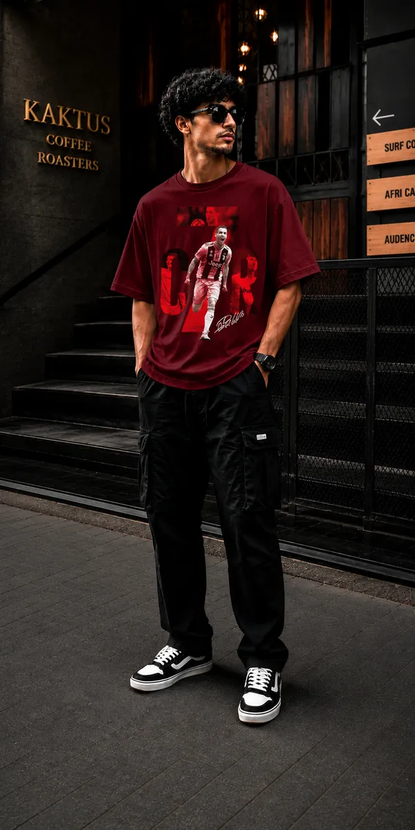 Maroon_French_Terry_Cotton_Oversized_Graphic_T-Shirt_For_Men