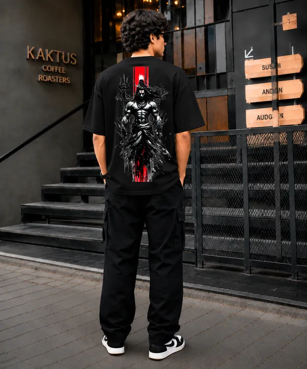 Black_French_Terry_Cotton_Oversized_Graphic_T-Shirt_For_Men