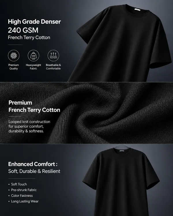 Maroon_French_Terry_Cotton_Oversized_Car_Graphic_T-Shirt_For_Men