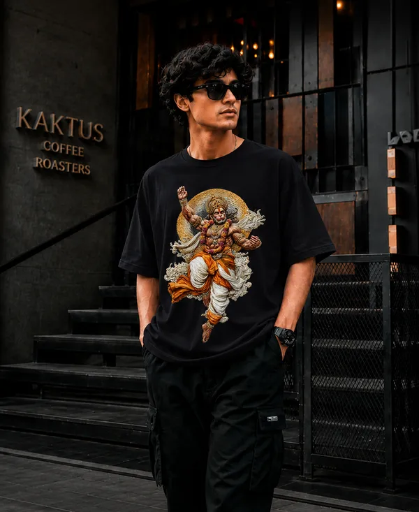 Black_French_Terry_Cotton_Oversized_Graphic_T-Shirt_For_Men