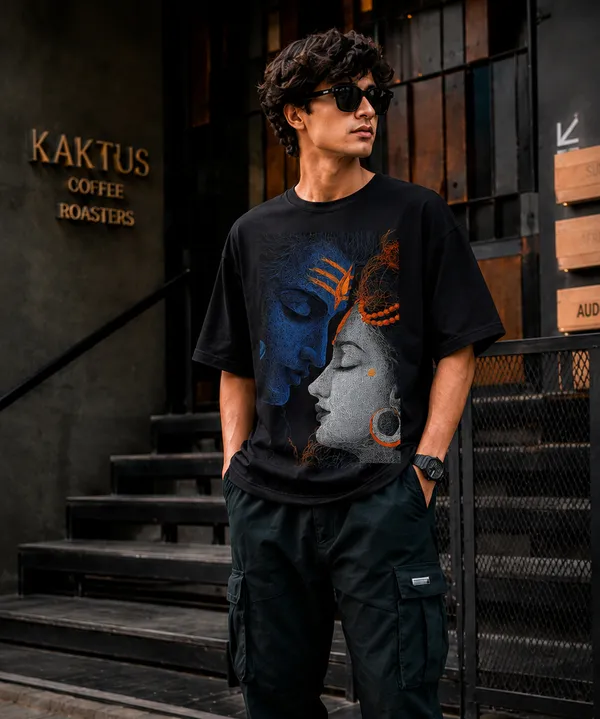 Black_French_Terry_Cotton_Oversized_Graphic_T-Shirt_For_Men