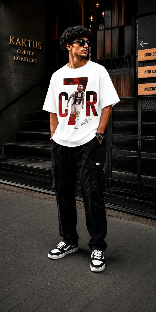 White_French_Terry_Cotton_Oversized_Graphic_T-Shirt_For_Men