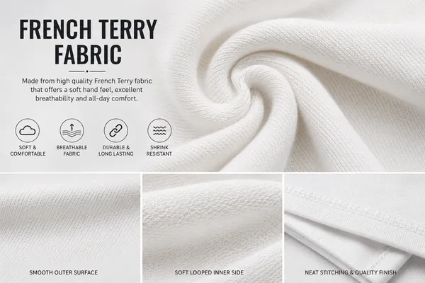 White_French_Terry_Cotton_Relaxed_Fit_Graphic_T-Shirt_For_Men