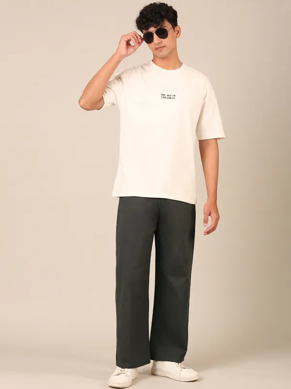 Men’s_Dark_Grey_Linen_Baggy_Pants
