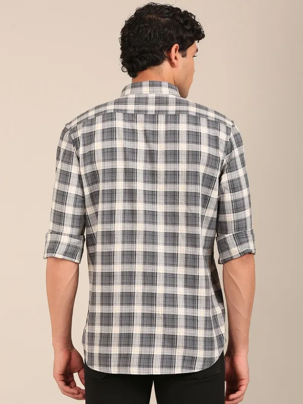 Men_S_Charcoal_Grey_Check_Slim_Fit_Cotton_Shirt