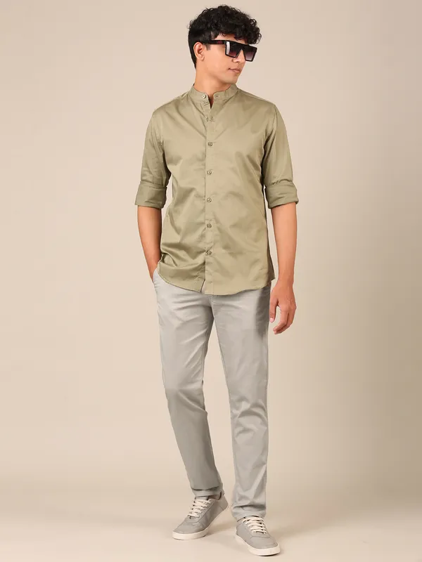 Men’s_Silver_Grey_Slim_Fit_Trousers