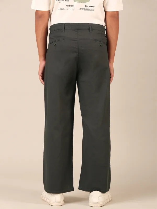 Men’s_Dark_Grey_Linen_Baggy_Pants