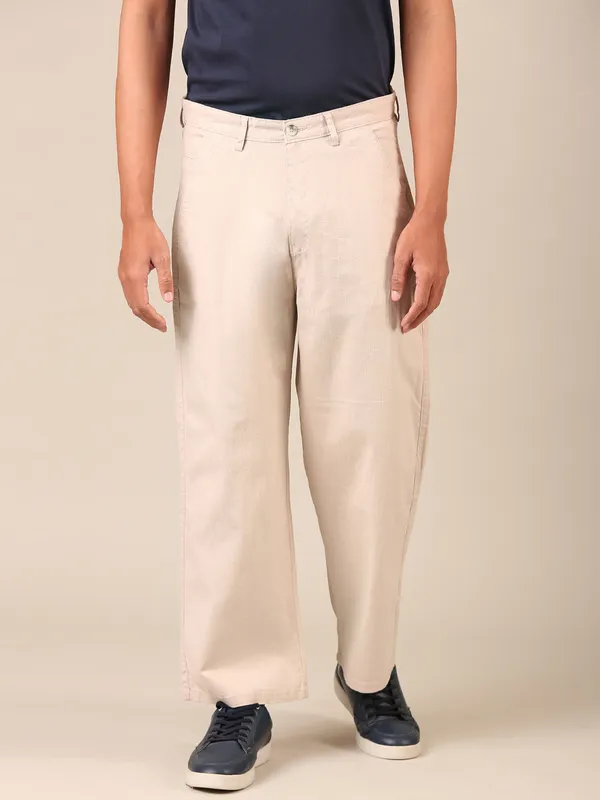 Men’s_Beige_Linen_Baggy_Pants