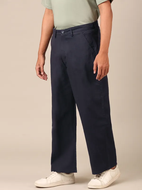 Men’s_Navy_Blue_Linen_Baggy_Pants
