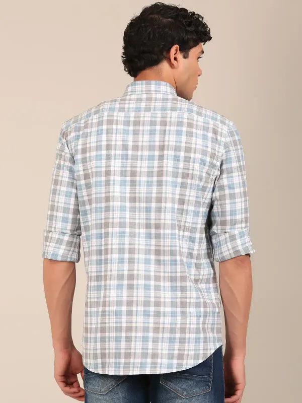 Men_S_Powder_Blue_Grey_Check_Slim_Fit_Cotton_Shirt