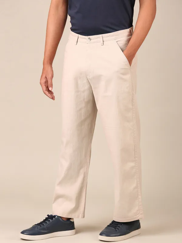 Men’s_Beige_Linen_Baggy_Pants