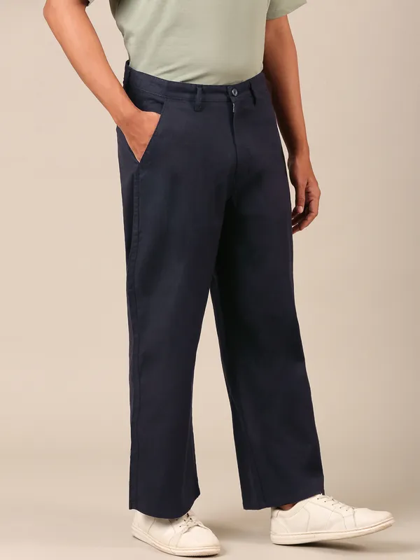 Men’s_Navy_Blue_Linen_Baggy_Pants