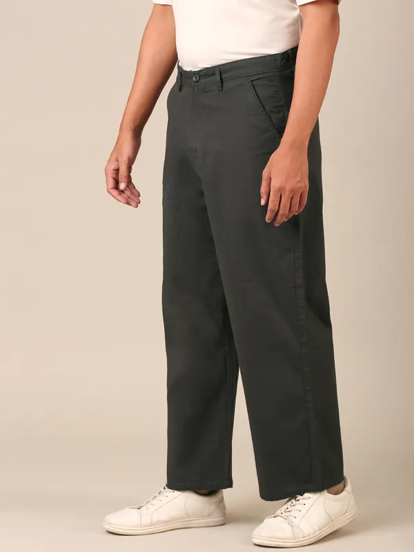 Men’s_Dark_Grey_Linen_Baggy_Pants