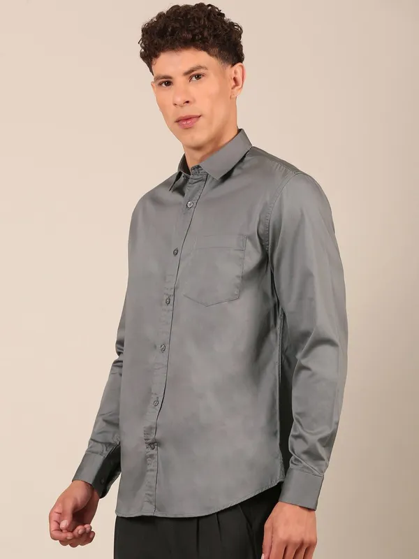 Men_S_Steel_Grey_Solid_Slim_Fit_Shirt