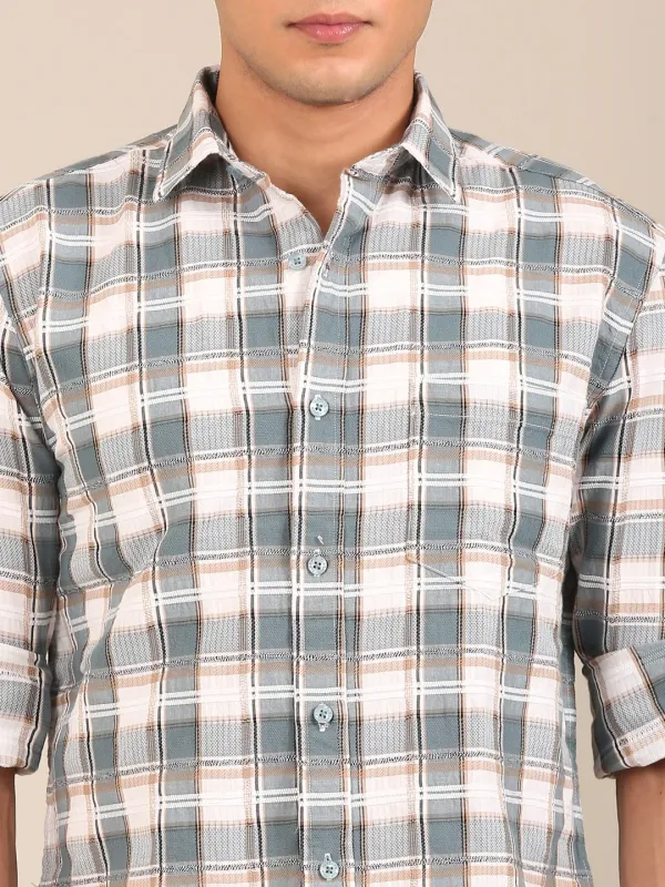 Men_S_Dusty_Teal_Blue_Check_Slim_Fit_Cotton_Dobby_Shirt